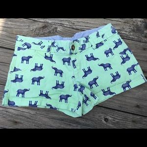 🐪Red camel elephant print shorts🐪